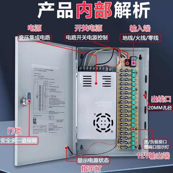 监控集中供电电源